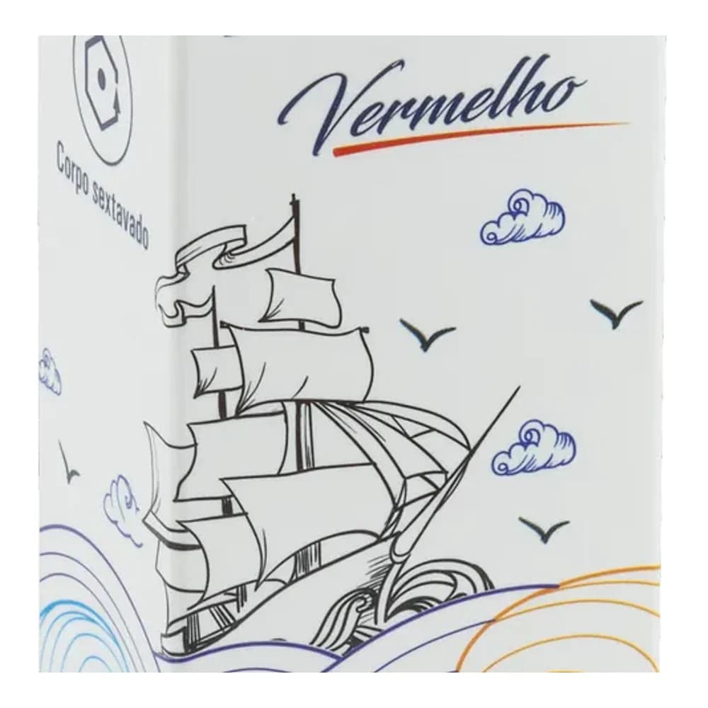 CANETINHA HIDROGRÁFICA FINE LINER 0.4MM - VERMELHO