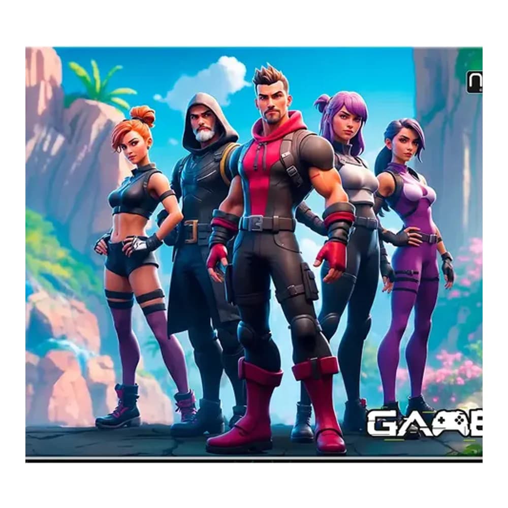 CADERNO DESENHO GAMER 80FLS NOVA