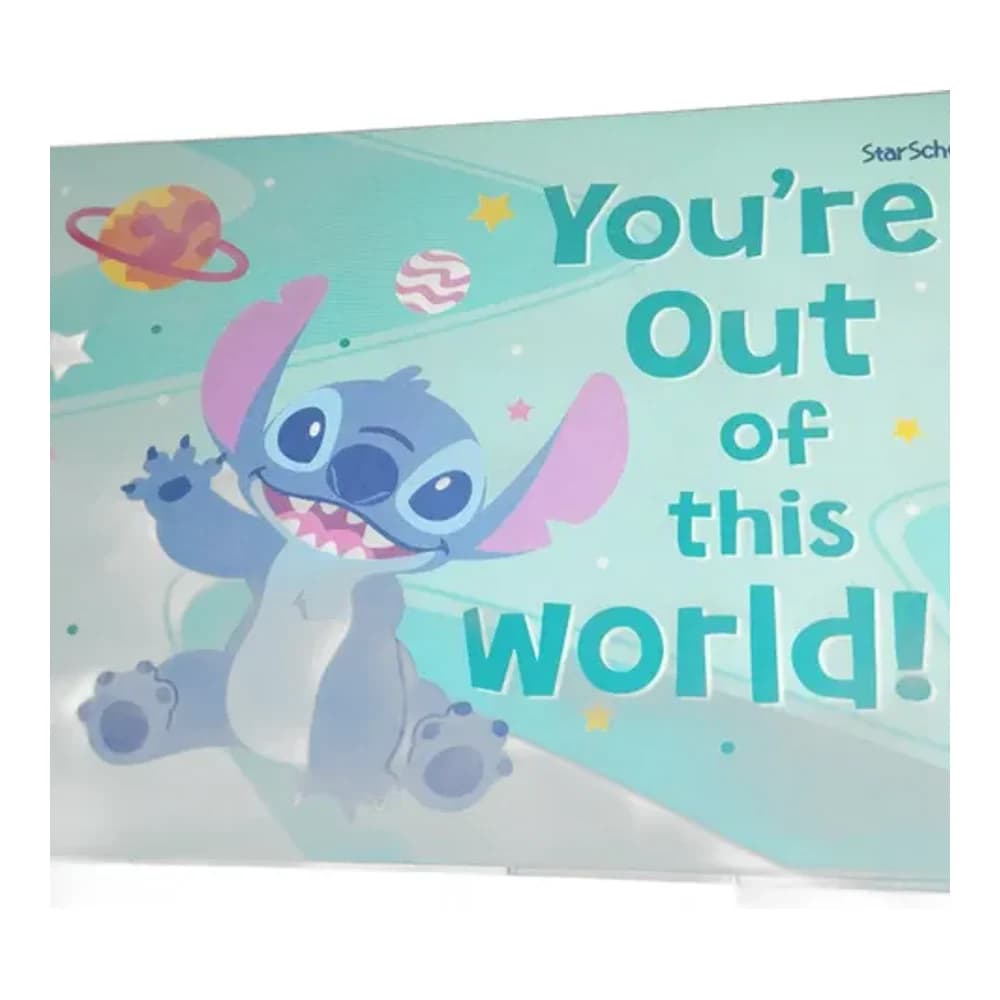 CADERNO CALIGRAFIA STITCH ARCOM