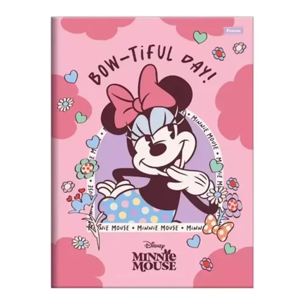 CADERNO BROCHURÃO MINNIE VINTAGE   FORONI