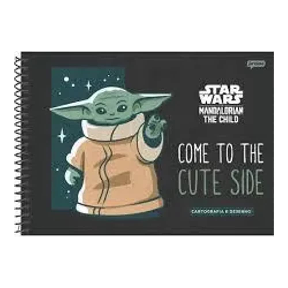 CADERNO DESENHO STAR WARS