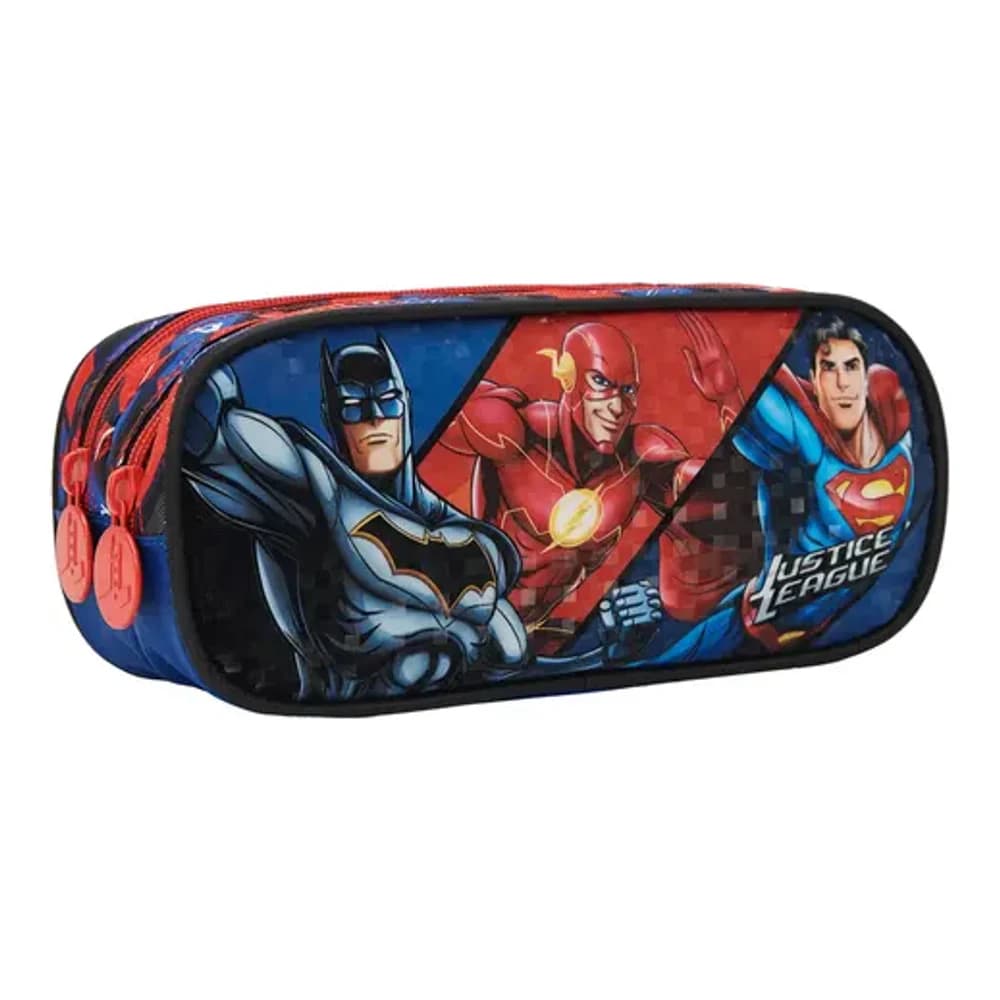 ESTOJO DUPLO LIGA DA JUSTIÇA XERYUS