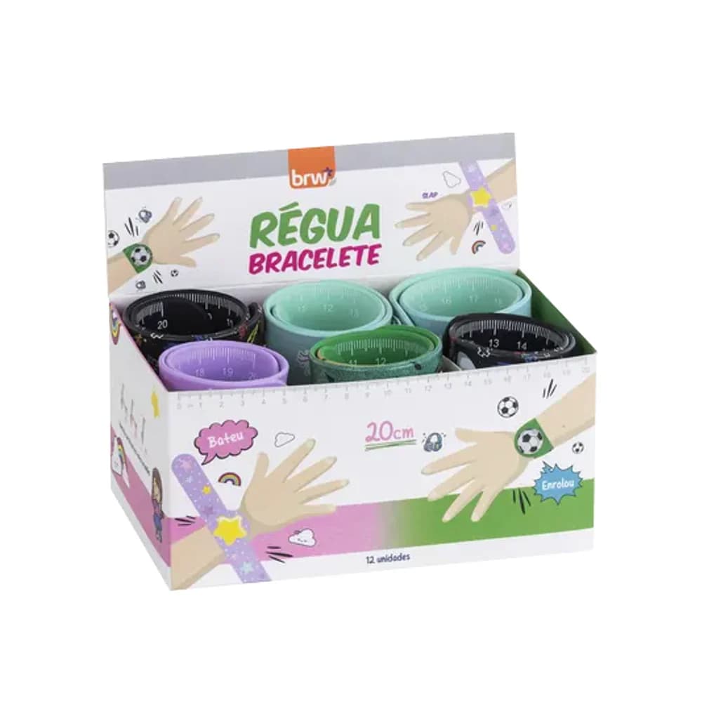 RÉGUA SILICONE BRACELETE - FUNNY