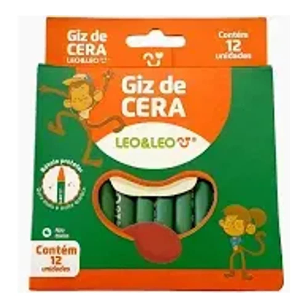 GIZ DE CERA FINO 12 CORES