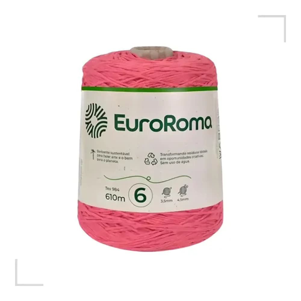 BARBANTE ROLO 610M MELANCIA EUROFIOS