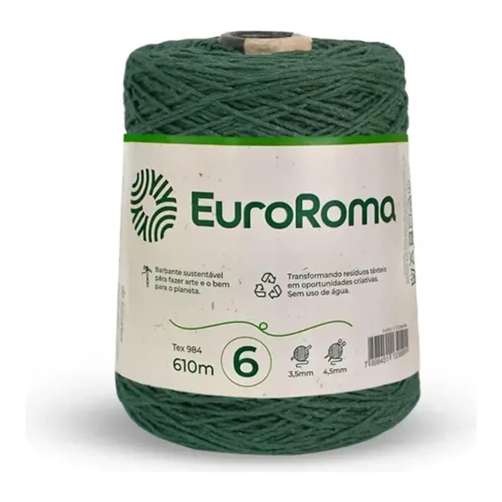 BARBANTE ROLO 610M VERDE MUSGO EUROFIOS