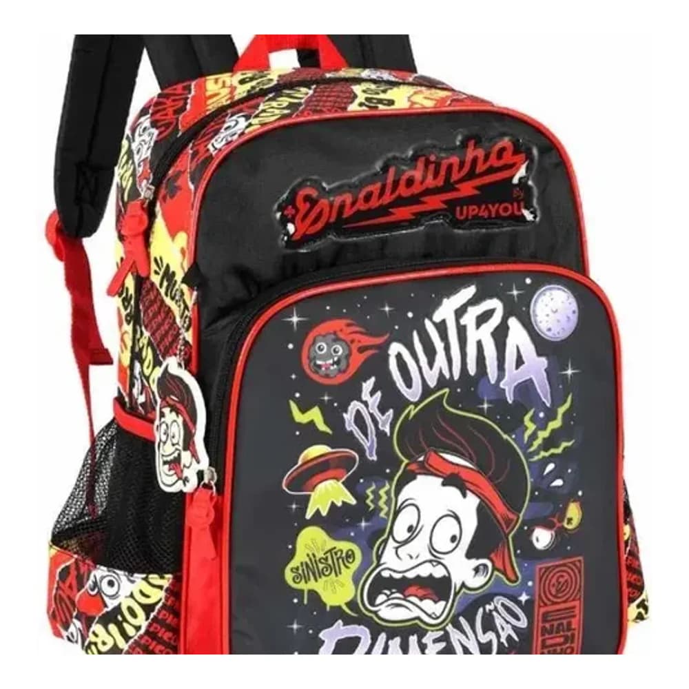 MOCHILA PRETA ENALDINHO BY