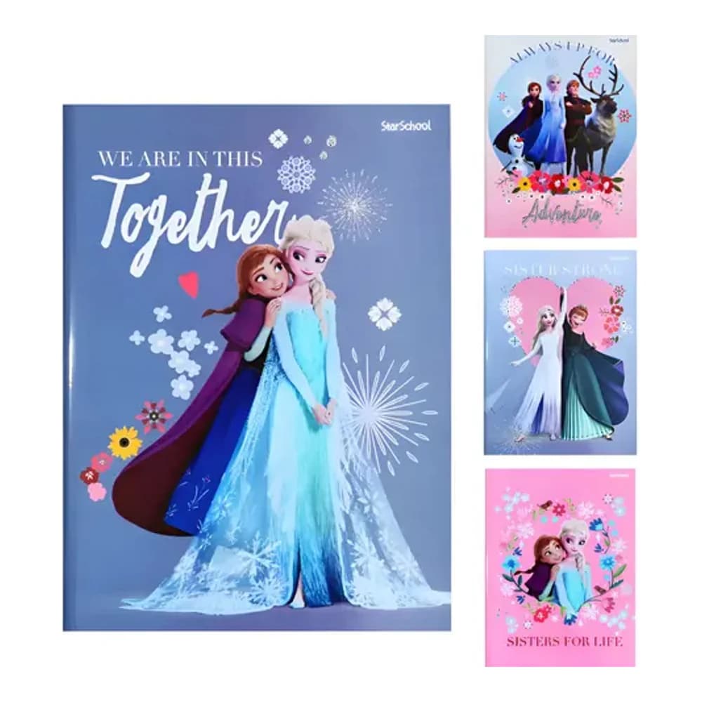CADERNO COSTURADO STARSCHOOL FROZEN ARCOM