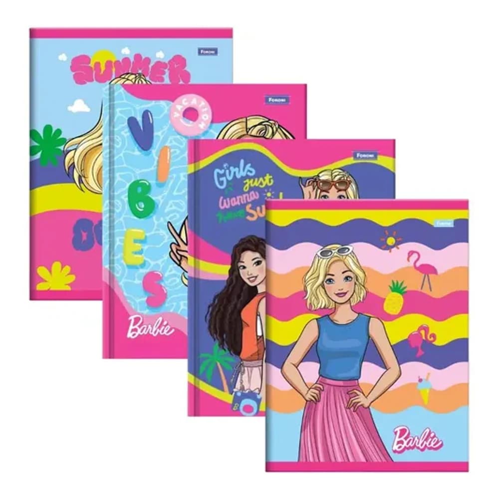 BROCHURÃO BARBIE 80 FOLHAS