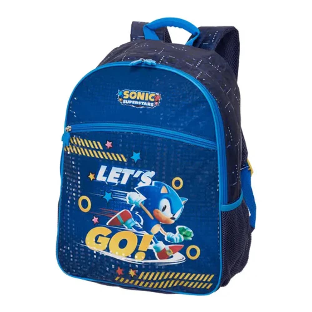 MOCHILA COSTAS SONIC LET'S GO PACIFIC