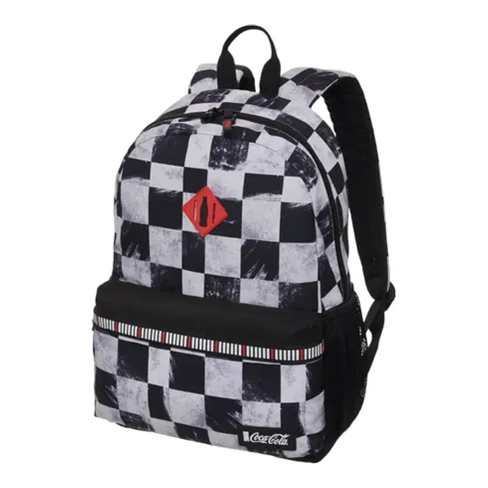 MOCHILA COSTAS COCA-COLA BRUSH BRANCO