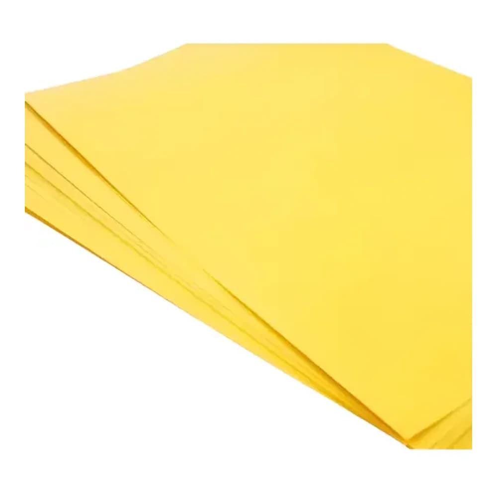 PAPEL SULFITE A4 75g REPORT AMARELO 100fls