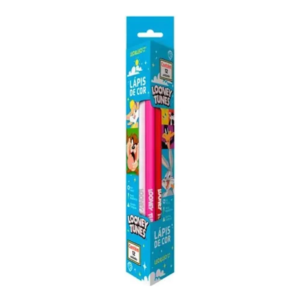 LAPIS DE COR TRIANGULAR LOONEY TUNES LEONORA