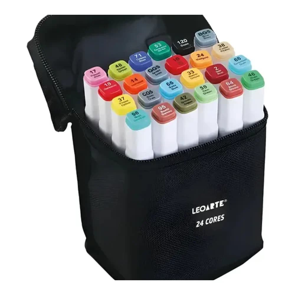 MARCADOR DUAL TIP PROFISSIONAL E ARTISTICO LEONORA