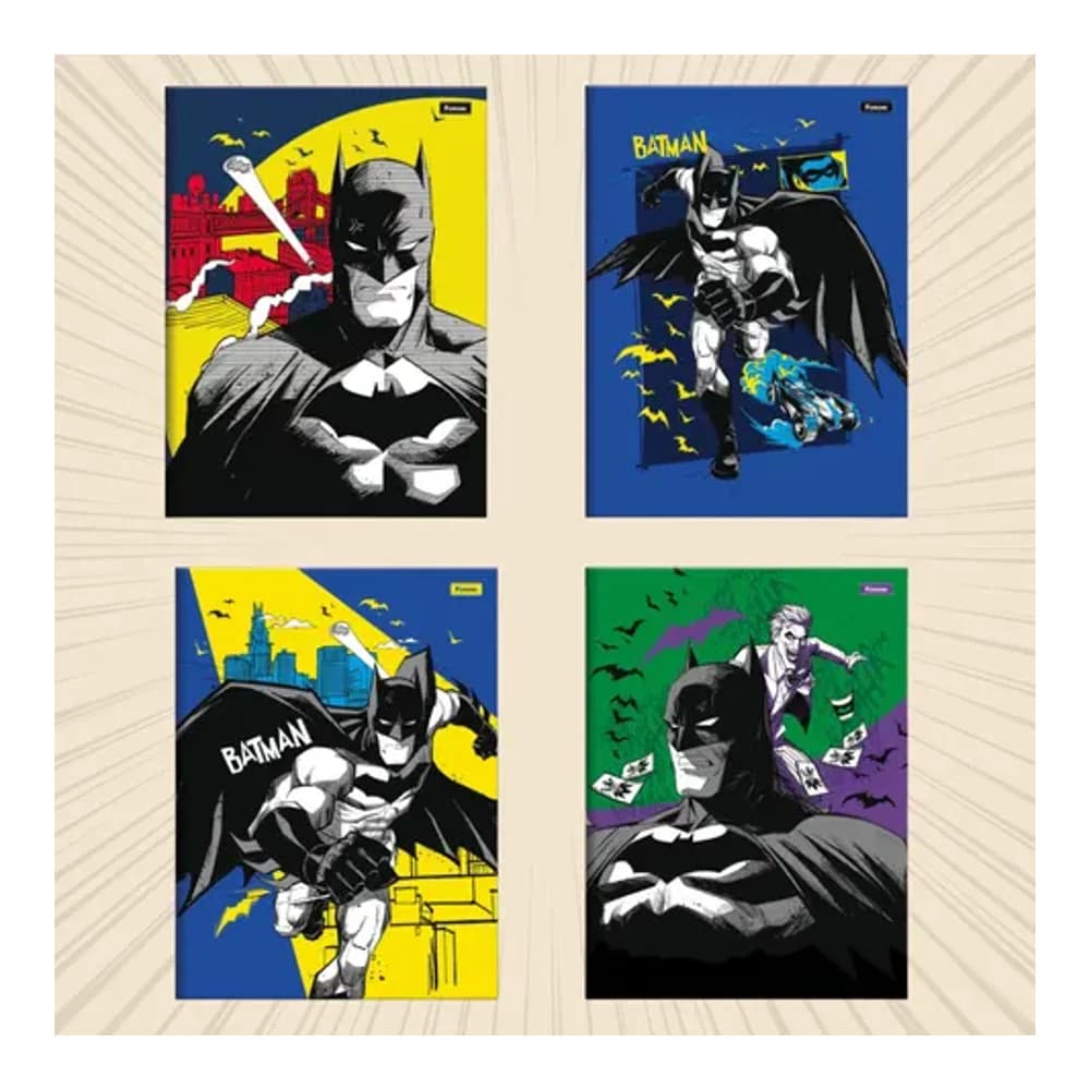 BROCHURÃO BATMAN 80 FOLHAS