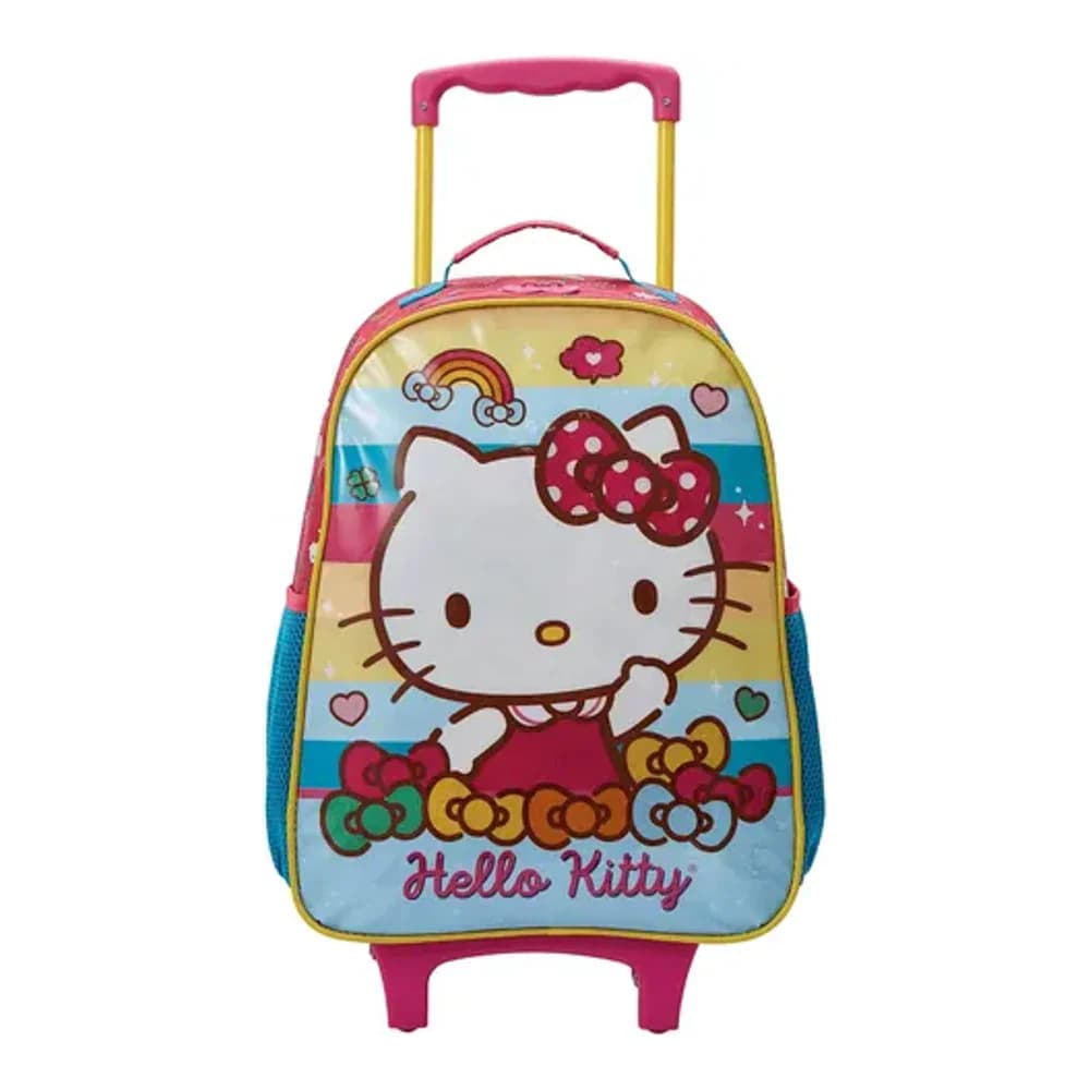 MOCHILA COM RODAS HELLO KITTY XERYUS