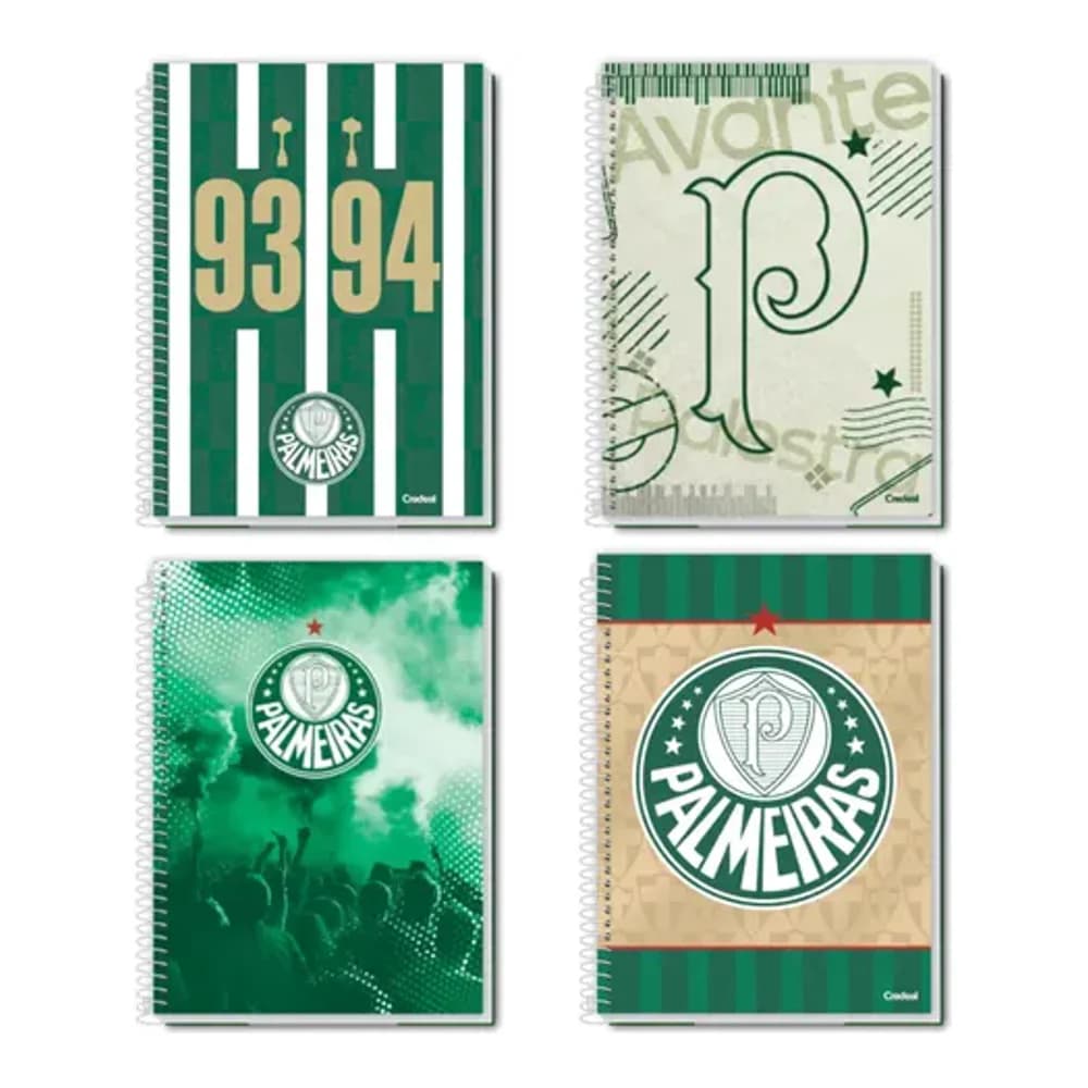 CAD. UNIV. C/D 10M 160 FLS - PALMEIRAS CREDEAL