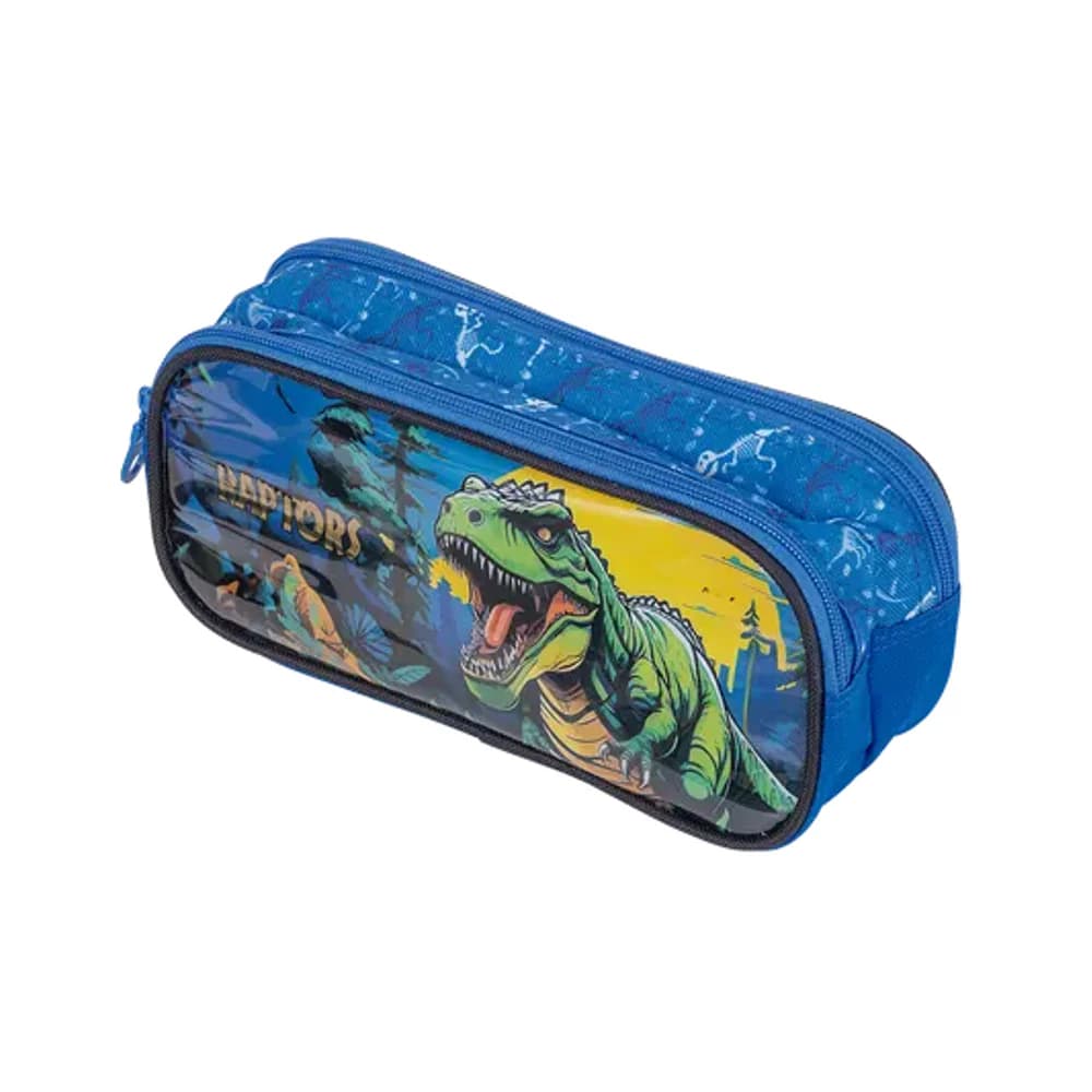 ESTOJO RAPTORS - POLIESTER - 2 ZÍPERES
