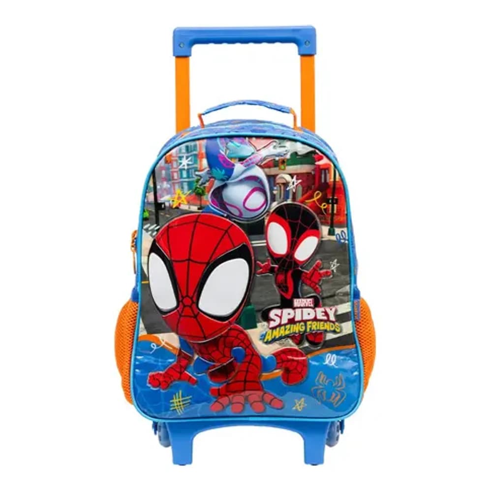 MOCHILA HOMEM ARRANHA RODINHA XERYUS