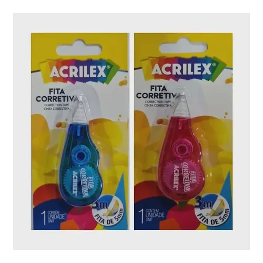 FITA CORRETIVA 3 METROS ACRILEX