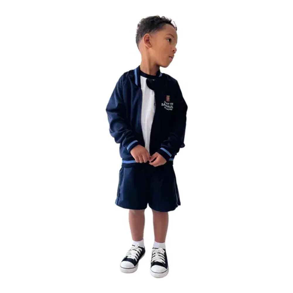 JAQUETA ESCOLAR SMESP TAM G