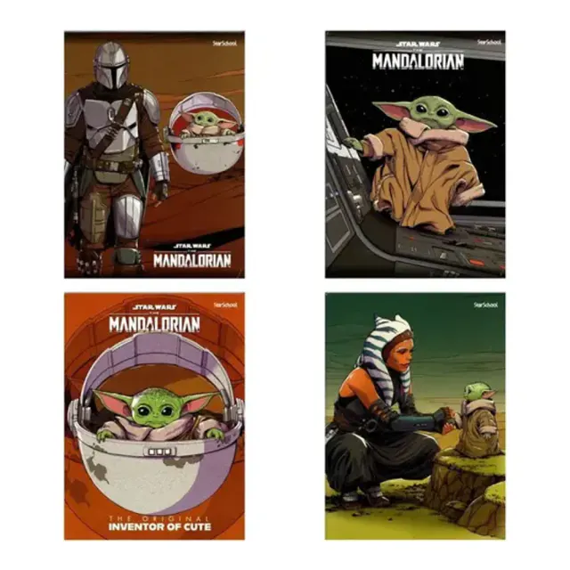 BROCHURÃO MANDALORIAN 80 FOLHAS