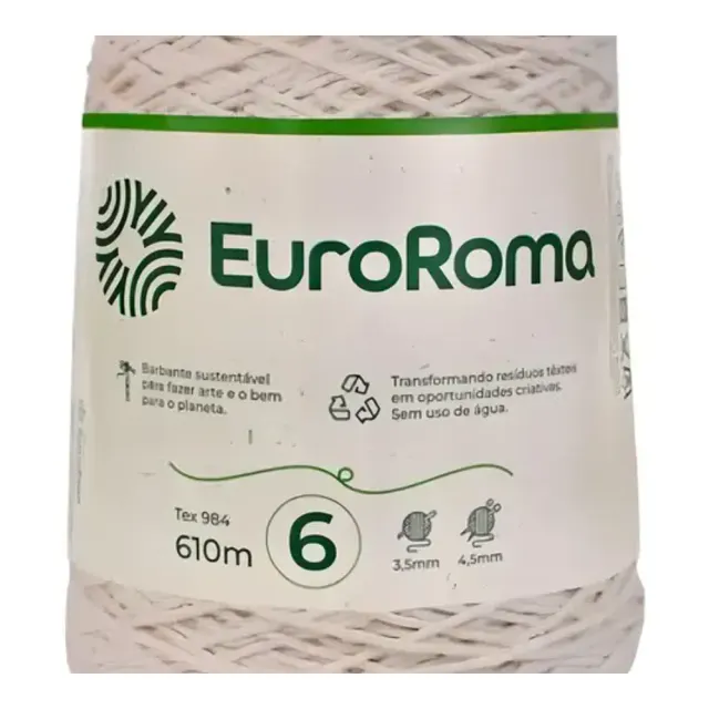 BARBANTE ROLO 610M CRU EUROFIOS