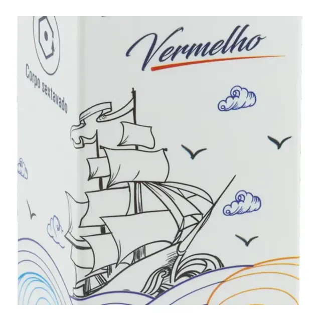 CANETINHA HIDROGRÁFICA FINE LINER 0.4MM - VERMELHO