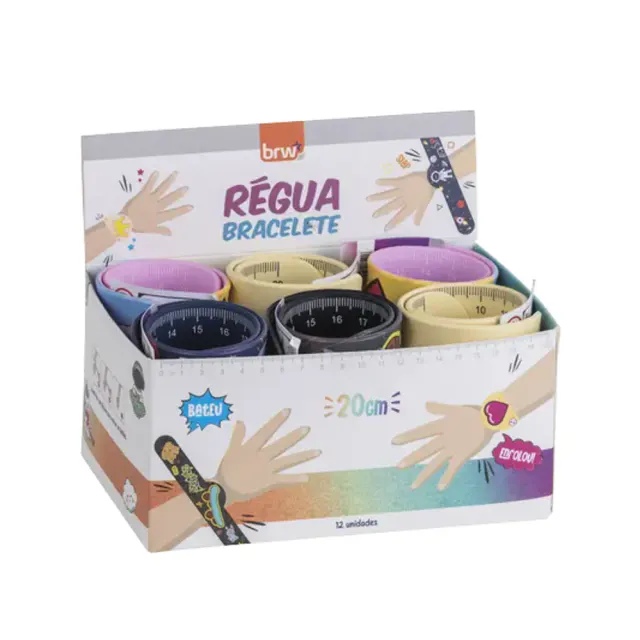 RÉGUA SILICONE BRACELETE - JOYFUL
