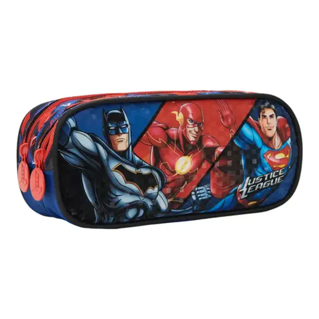 ESTOJO DUPLO LIGA DA JUSTIÇA XERYUS