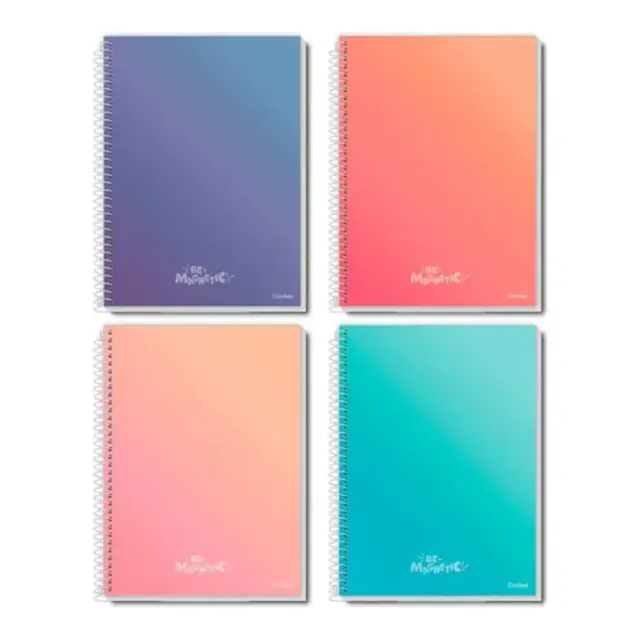 CADERNO BE MAGNETIC 160 FOLHAS