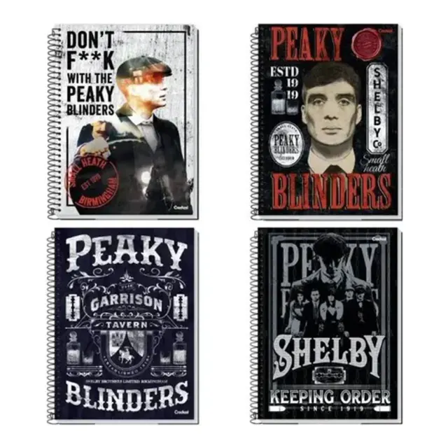 CAD. UNIV. C/D 1M 80 FLS - PEAKY BLINDERS