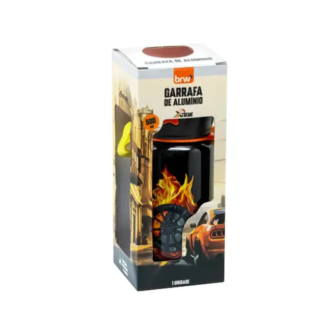 GARRAFA METÁLICA ESTAMPADA - XTREME - 500ML