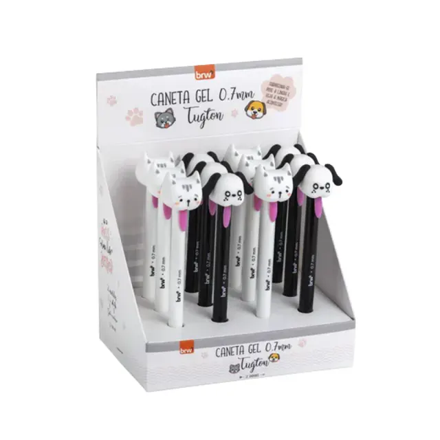 CANETA ESFEROGRÁFICA DIVERT GEL 0.7MM TUGTON