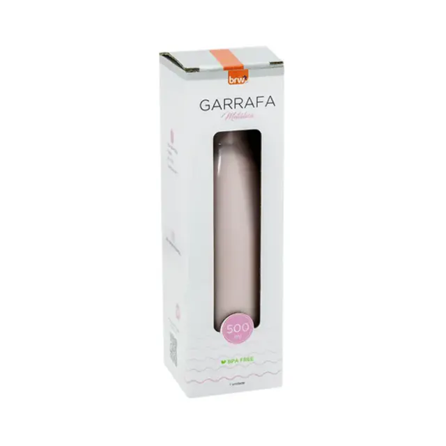 GARRAFA DE AÇO INOXIDÁVEL 500ML - ROSA