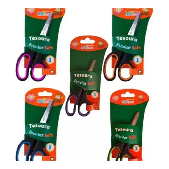 TESOURA ESCOLAR SOFT