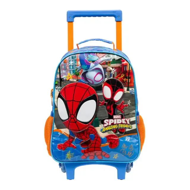 MOCHILA HOMEM ARRANHA RODINHA XERYUS